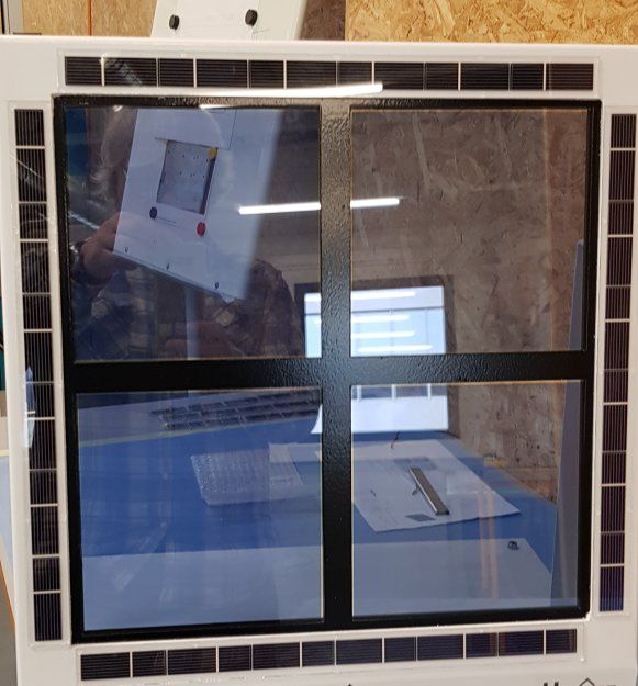 PV mit electrochromes Glas PV mit electrochromes Glas